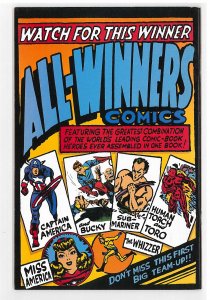 Timely Presents All Winners (1999) #1 VF