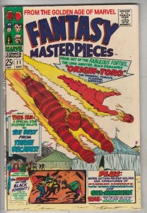 Fantasy Masterpieces #11 (Oct-67) VF/NM High-Grade Captain America, Bucky Bar...