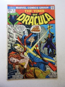 Tomb of Dracula #9 (1973) VG Condition slight moisture stains