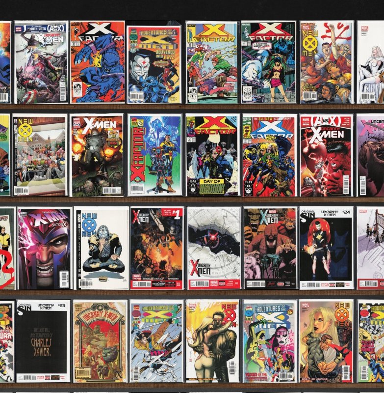 Huge Lot 150+ Comics with Uncanny X-Men, New X-Men, X-Factor & More!