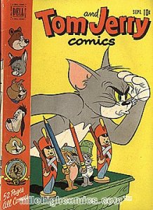 TOM AND JERRY (1948 Series)  (DELL) #86 Fair Comics Book