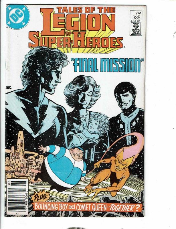 6 Tales Of Legion Of Super-Heroes DC Comic Books # 335 336 337 338 339 342 JG4