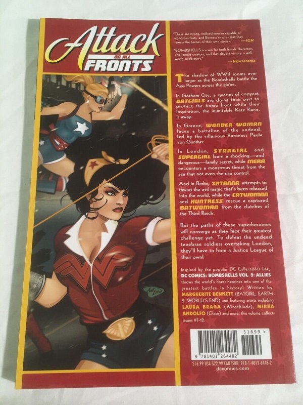 DC COMICS BOMBSHELLS Vol. 2: ALLIES Trade Paperback