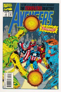 Avengers the Terminatrix Objective (1993 Marvel) #1-4 VF/NM Complete series