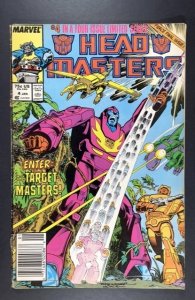 The Transformers: Headmasters #4 (1988) COVER DETTACHED