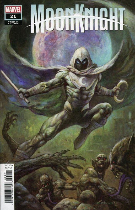 Moon Knight Vol 9 #21 Cover B Horley Marvel 2023 EB148