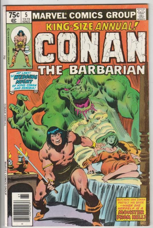 Conan the Barbarian King-Size #5 (Jan-79) NM- High-Grade Conan the Barbarian