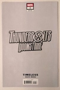 THUNDERBOLTS DOOMSTRIKE 4 1:100 NM ALEX ROSS SKETCH TIMELESS VIRGIN VARIANT
