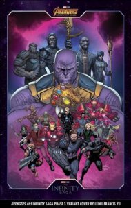 Avengers (2018/07) 65-D Leinil Francis Yu Infinity Saga Phase 3 Cover VF/NM