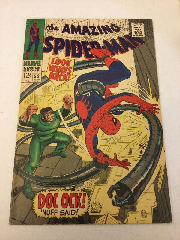 Amazing Spider-Man 53 Fn- Fine- 5.5 Marvel