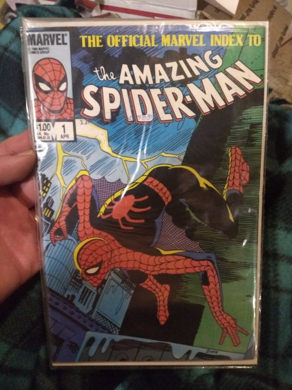 The official Marvel index to The Amazing Spider-Man #1 NM in original plastic