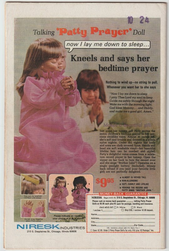 Captain Marvel #54 (Jan 1978, Marvel), VG condition (4.0), vs. Nitro