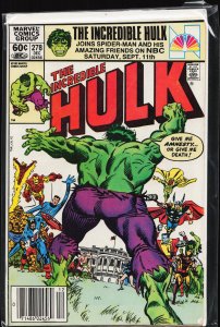 The Incredible Hulk #278 (1982) Hulk