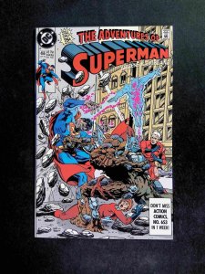 Adventures Of Superman #466  DC Comics 1990 VF+