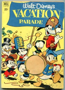 DELL GIANT WALT DISNEY VACATION PARADE #2 1951 MICKEY M G/VG