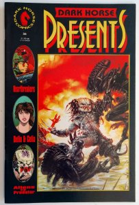 Dark Horse Presents #36 (VF, 1990) 1st Alien vs Predator