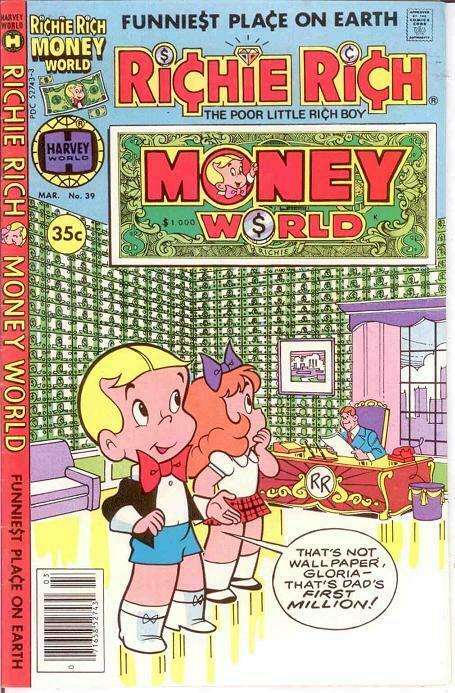 RICHIE RICH MONEY WORLD (1972-1982) 39 VF-NM Mar. 1979 COMICS BOOK