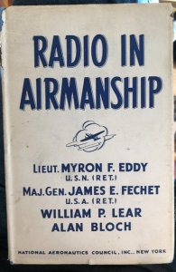 Radio in airmanship,eddy,1942,HCDJ soiled lightly..torn