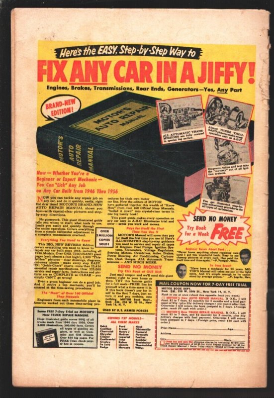 Marines in Action #10  1957 - Atlas  -VG - Comic Book