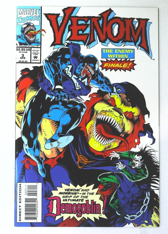 Venom: The Enemy Within   #3, NM + (Actual scan)