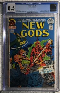 D.C. Comics, New Gods #7, 1st Stepphenwolf, CGC 8.5 White pages! Look!