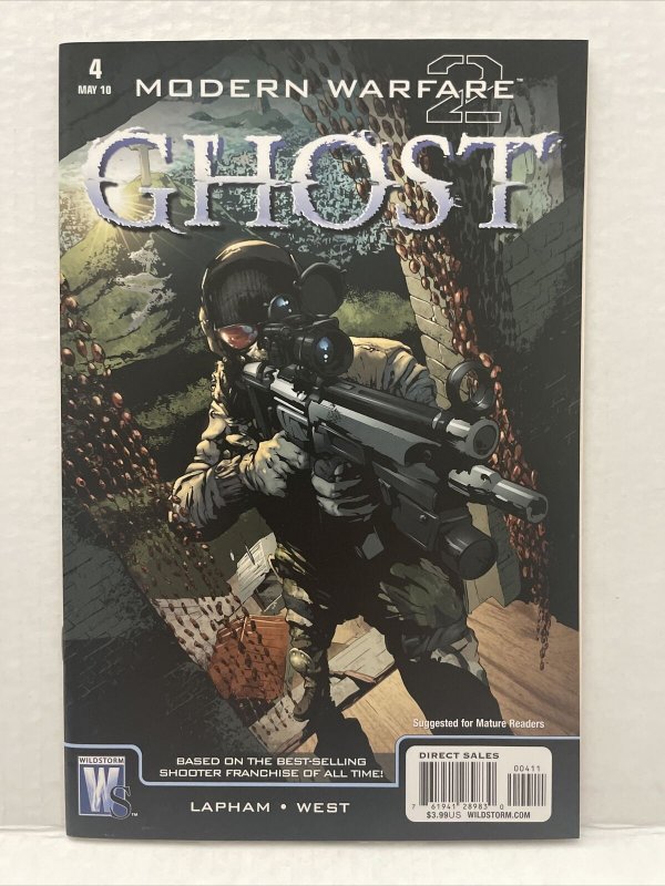 Modern Warfare 2: Ghost comic books issue 4 2009-2011