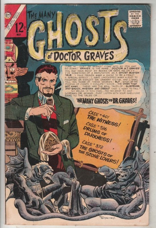Many Ghosts of Doctor Graves, The #1 (May-67) FN Mid-Grade Doctor Graves