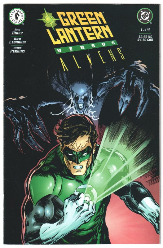 Green Lantern vs. Aliens #1, 2, 3, 4 (2000) Complete set!