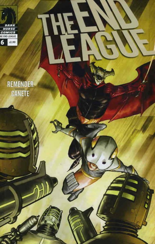 End League, The #6 VF/NM; Dark Horse | save on shipping - details inside