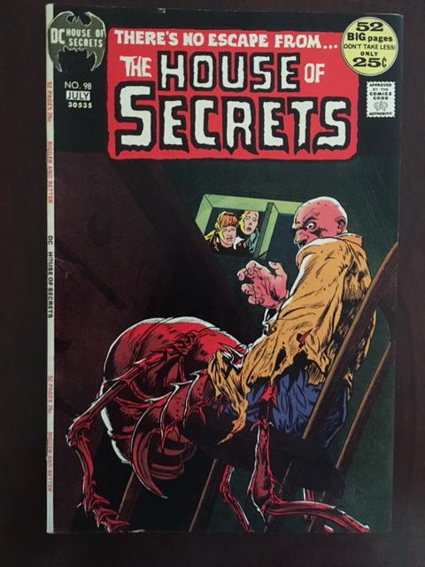 HOUSE OF SECRETS #98 VF DC BRONZE HORROR GEM! GLOSSY! 52 BIG PAGES!