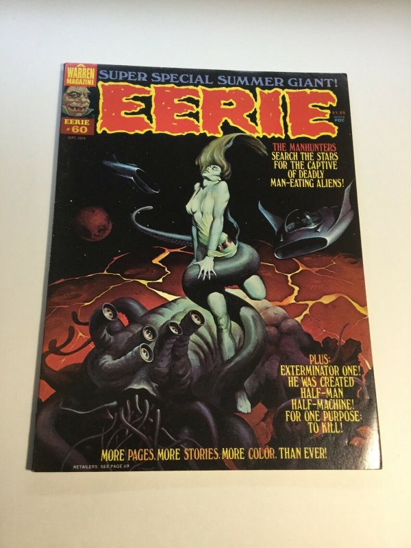 Eerie 60 Nm- Near Mint- 9.2 Magazine 1974