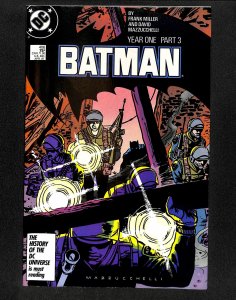 Batman #406 Year One Part 3 Frank Miller!