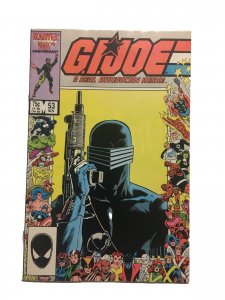 GI Joe #53 25th Anniversary Cover Snake-Eyes Origin 1st Print Hama Zeck 1986