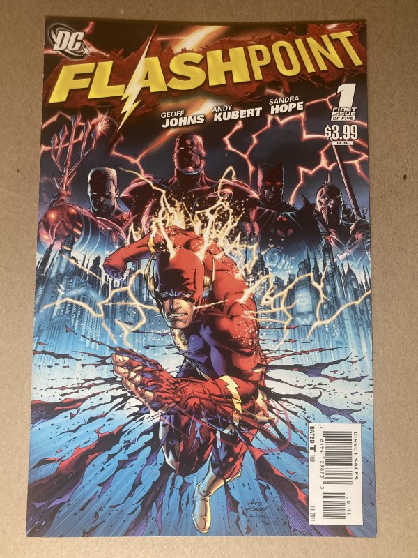 Flashpoint # 1 DC (2011) VF/NM 1st Thomas Wayne as Batman