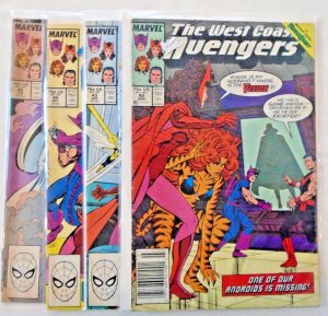 *Avengers West Coast (1985) 42VGF, 43-44 VF or better, 45 VG