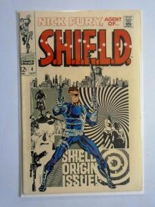 Nick Fury Agent of SHIELD (1st Series) #4, 5.0 (1968)