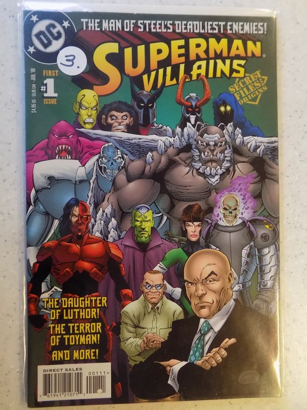 SUPERMAN VILLAINS # 1