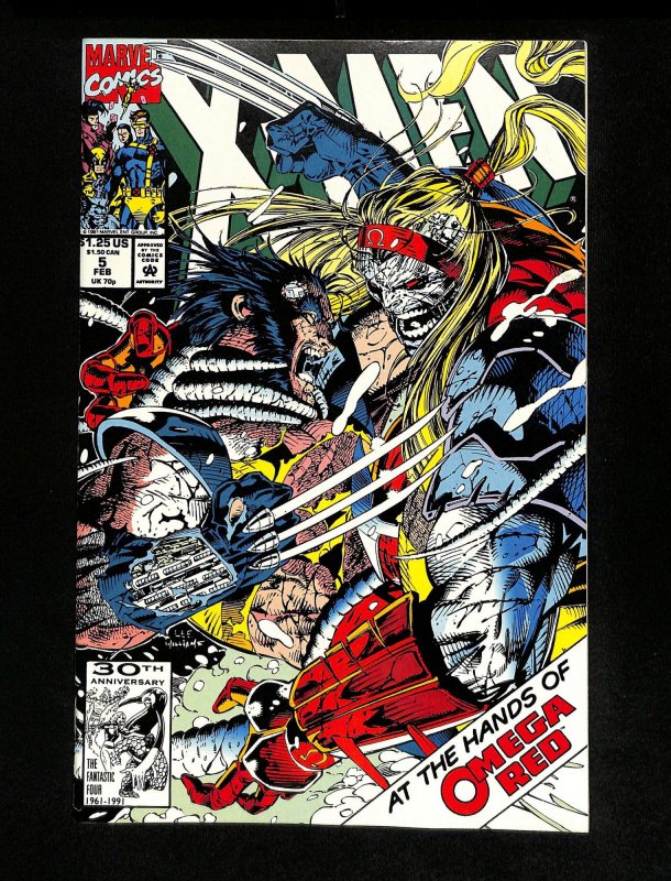 X-Men (1991) #5 2nd Omega Red!  1st Maverick