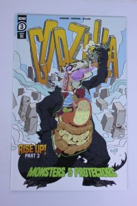 Godzilla: Monsters & Protectors #3 RI Cover (2021) NM
