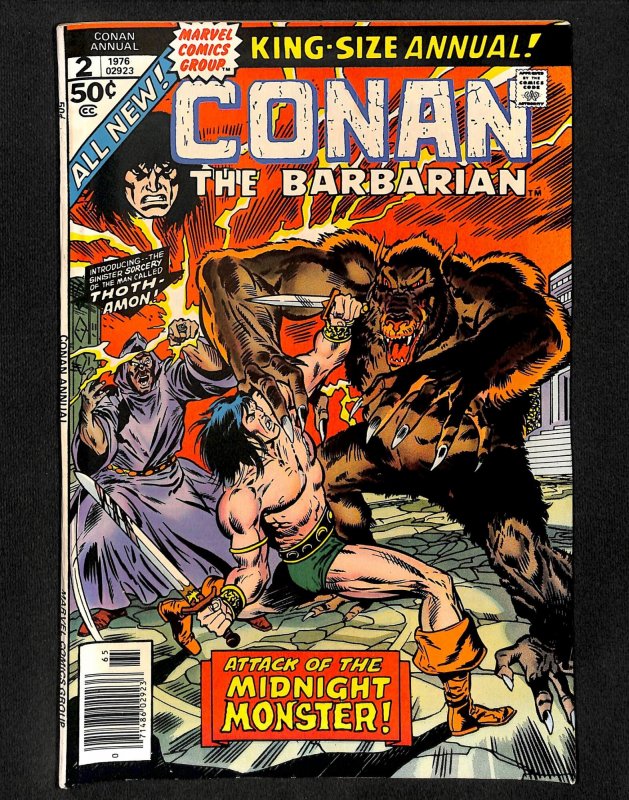 Conan The Barbarian Annual #2