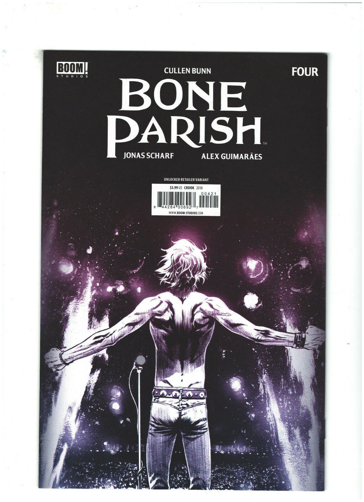 Bone Parish 4 NM 9.2 Boom! Studios 2018 Cullen Bunn Unlocked Retailer