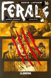 FERALS #16 VF/NM SLASHED EDITION AVATAR DAVID LAPHAM