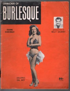 Cavalcade of Burlesque 9/1953-Delores Del Rey-Blaze Starr-Little Egypt-G/VG