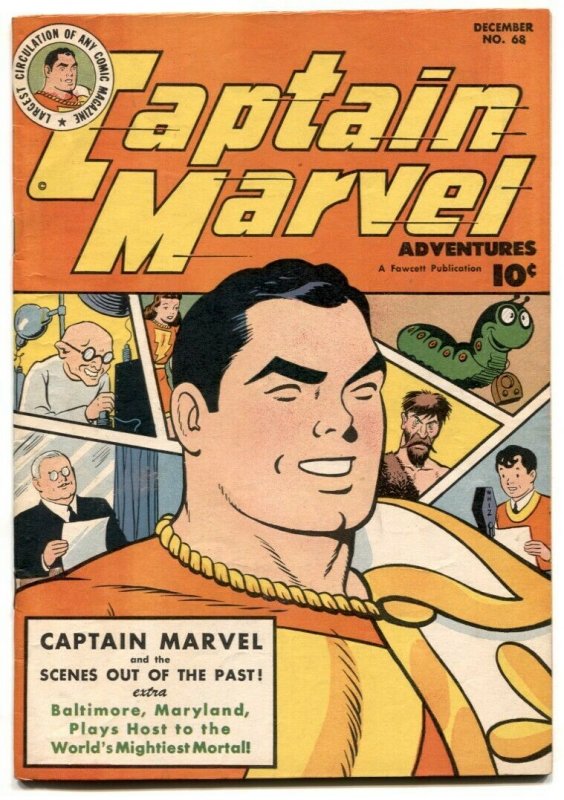 Captain Marvel Adventures #68 1946- Fawcett Golden Age VF