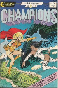 Champions #2 Eclipse Comics September Sept 1986 (VFNM)