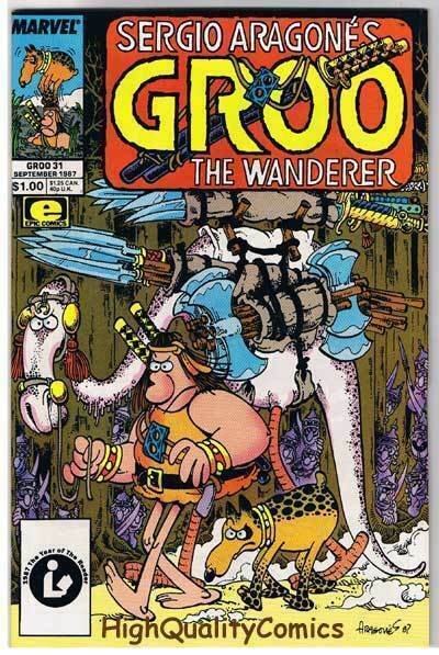 GROO #31, VF/NM, Sergio Aragones, Conan parody, Sword, 1985, more SA in store