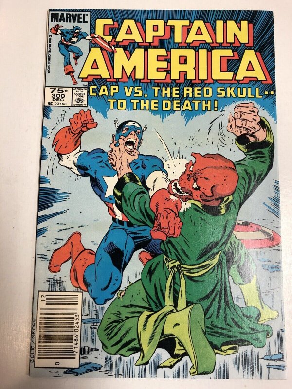 Captain America (1984) # 300 (NM) Canadian Price Variant CPV...classic Skull !!