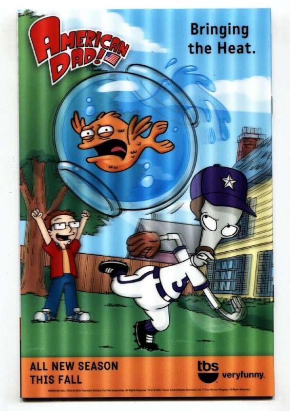 BOOSTER GOLD: FUTURES END #1 comic book NM- Lenticular cover 2014