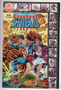 The ShIELD - Lancelot Strong #1 2 3, VF/NM, Red Circle, 1-3 set, 1983, Buckler
