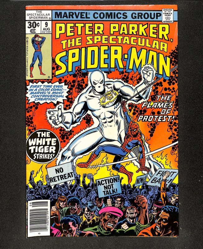 Spectacular Spider-Man #9 1st Appearance White Tiger!